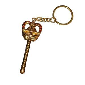 Gold Sailor Moon Key Keychain